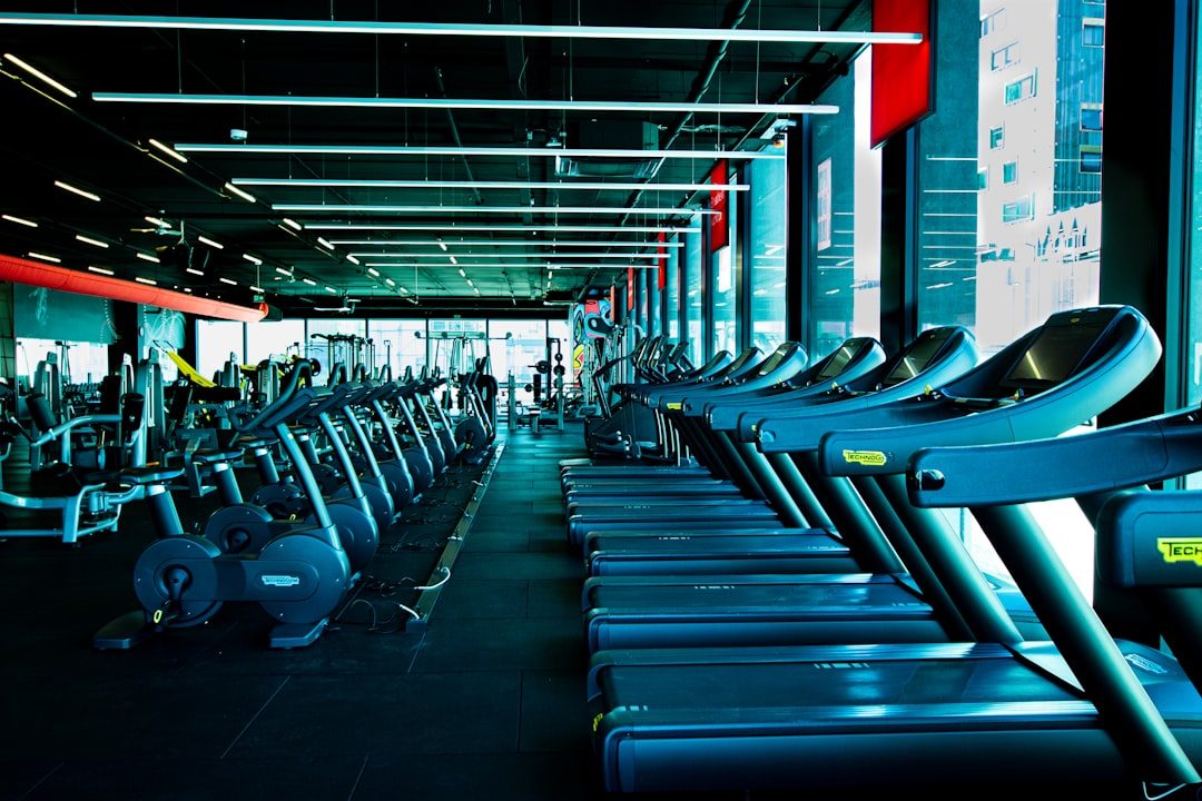 Personal trainer coaching a member