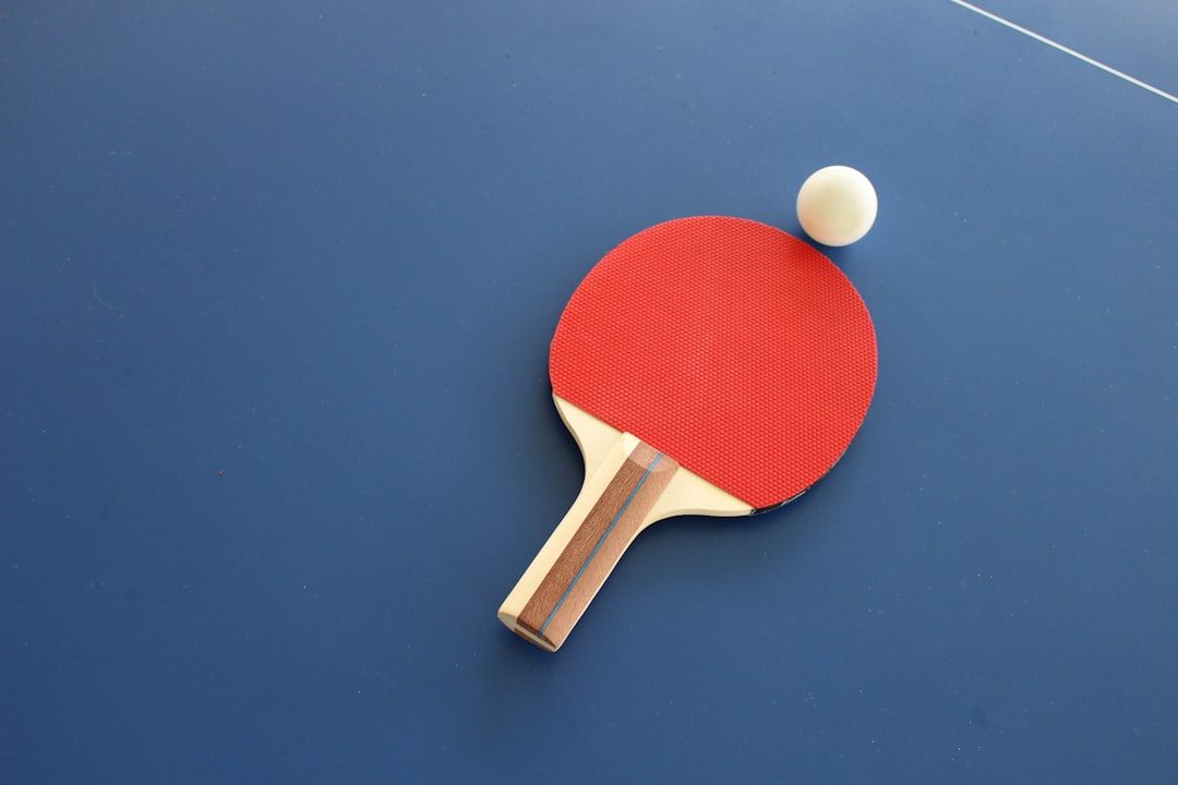 Competition table tennis facility with training space