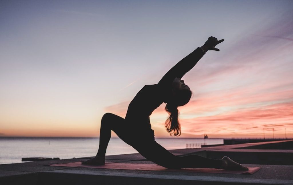Welcoming yoga studio reception