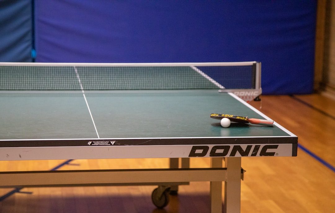 Table tennis club ready for a player visit