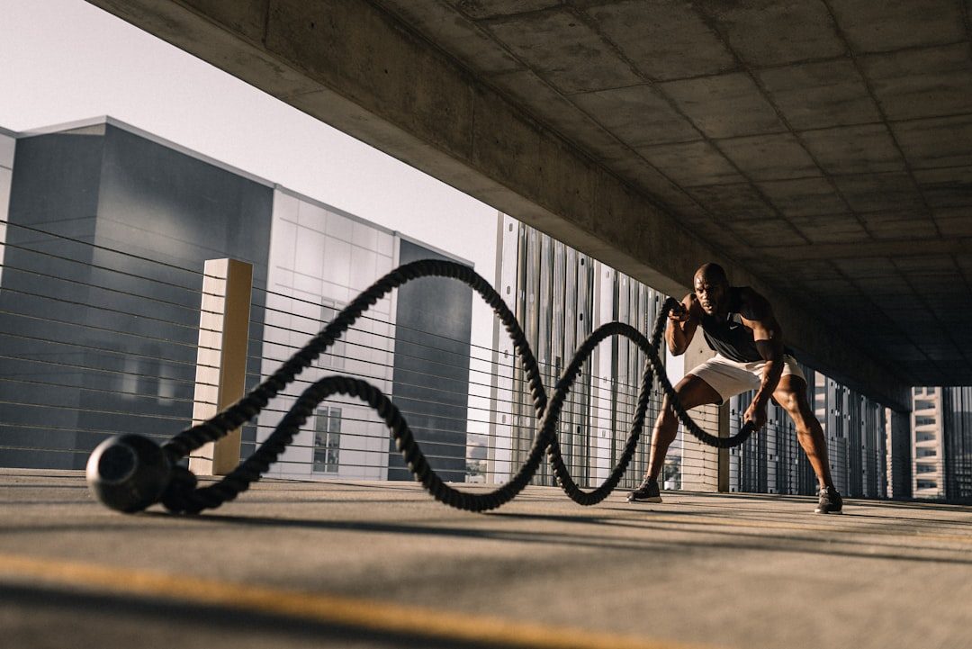 CrossFit athletes following a coached training schedule