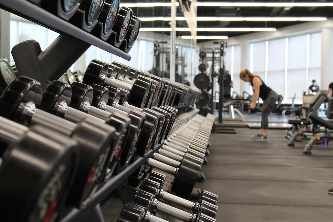 Group fitness community training together