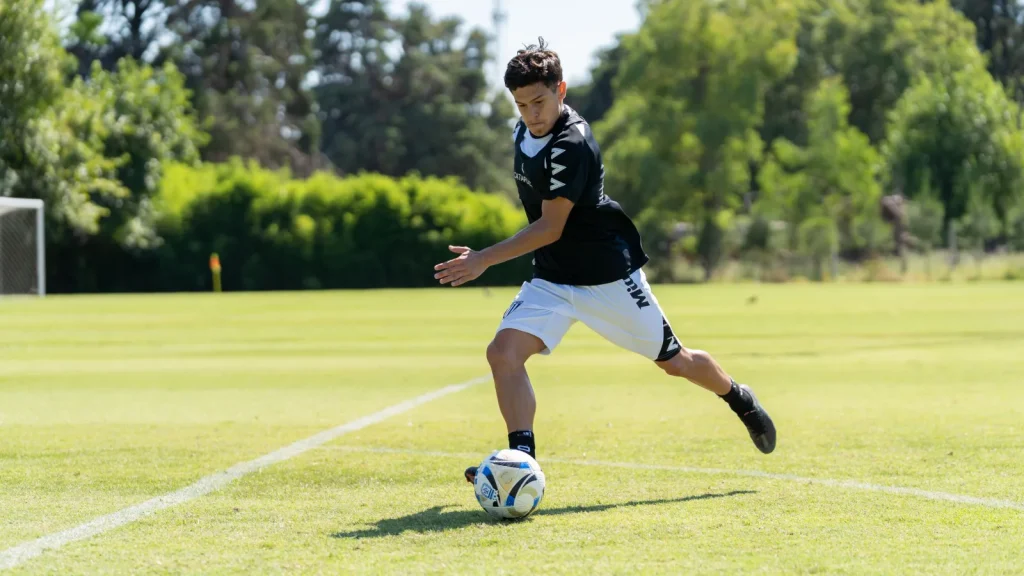 Football training image for Alex Morgan
