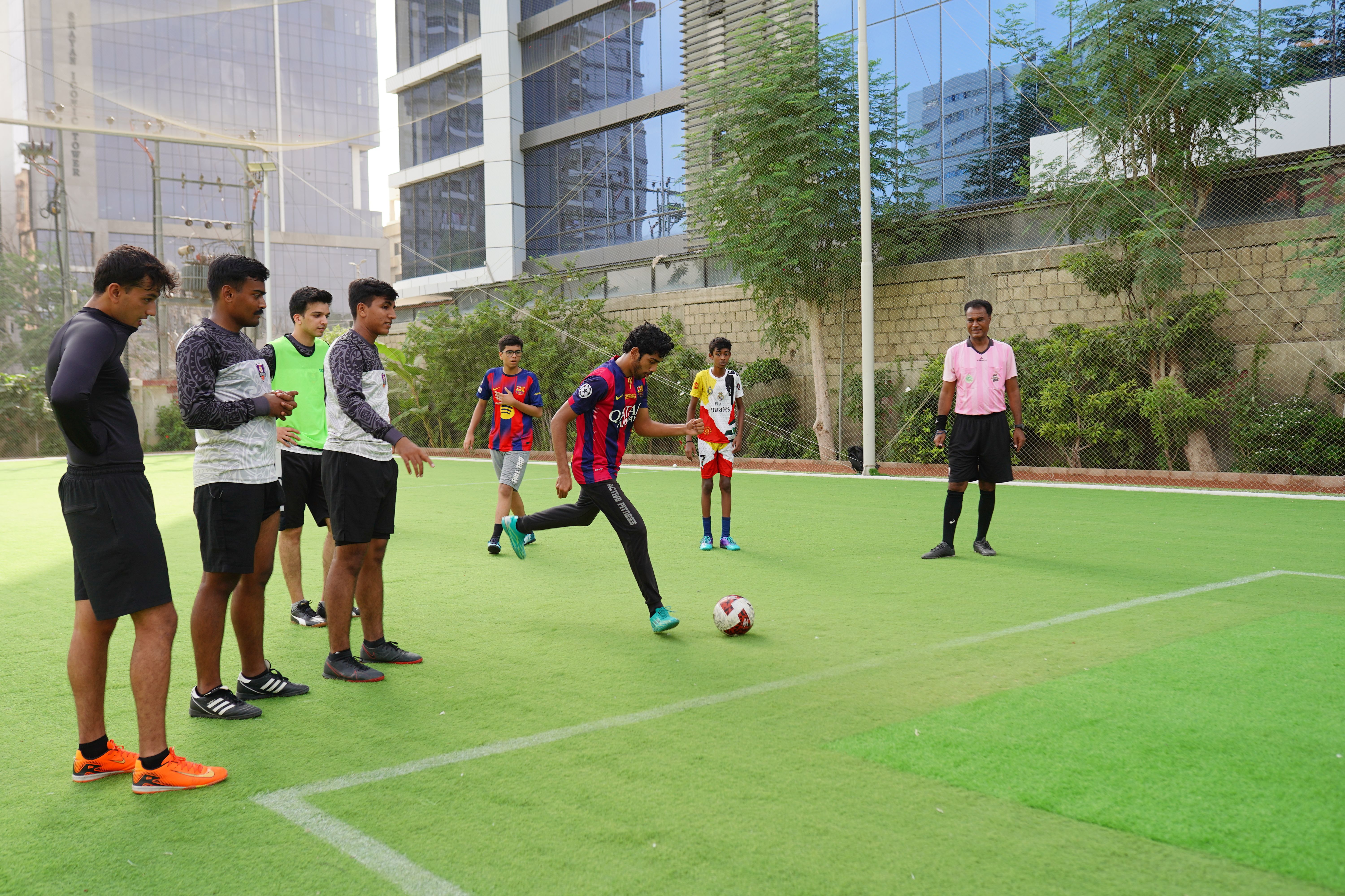 Football training image for Hercules United