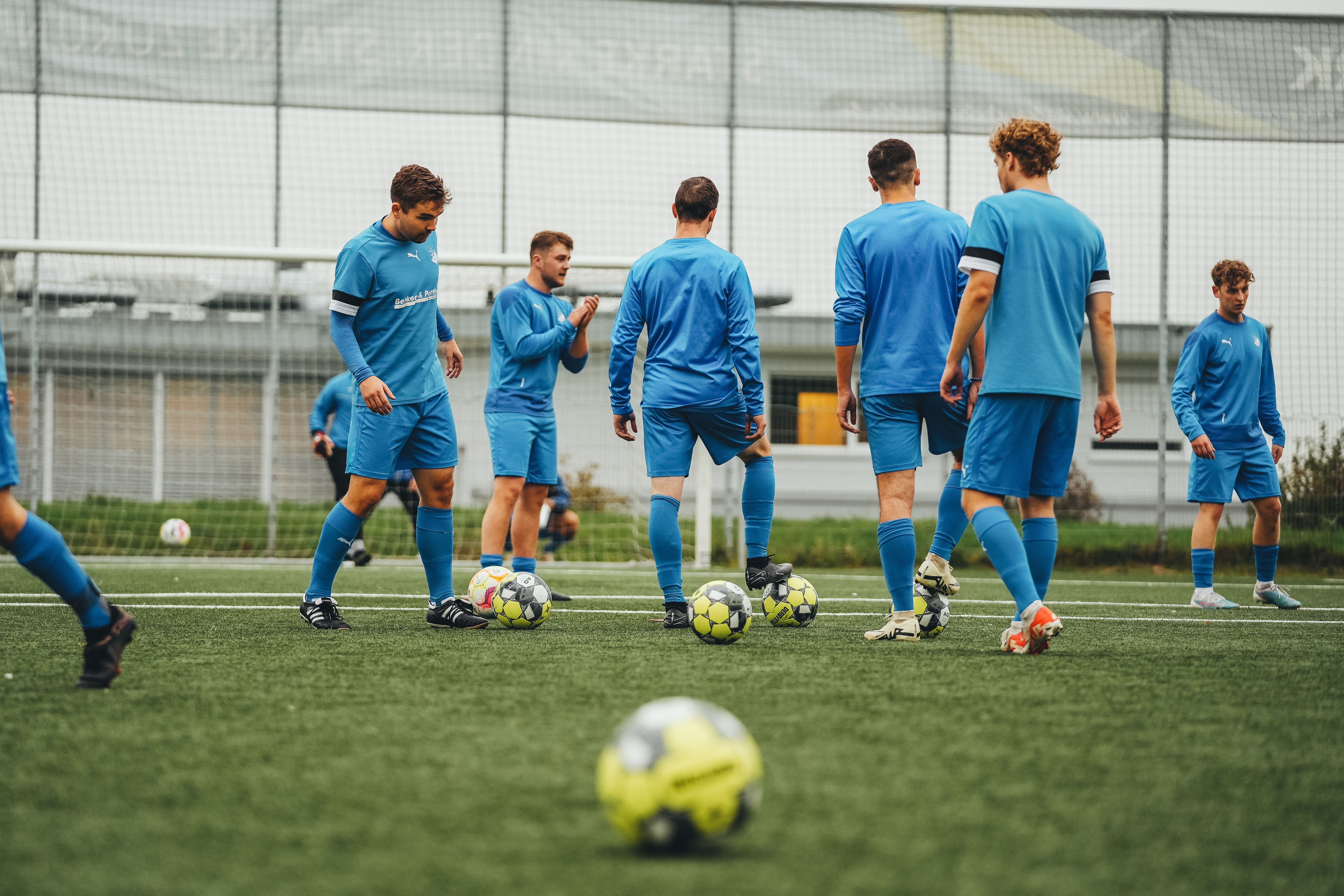 Football Team Training Video Poster
