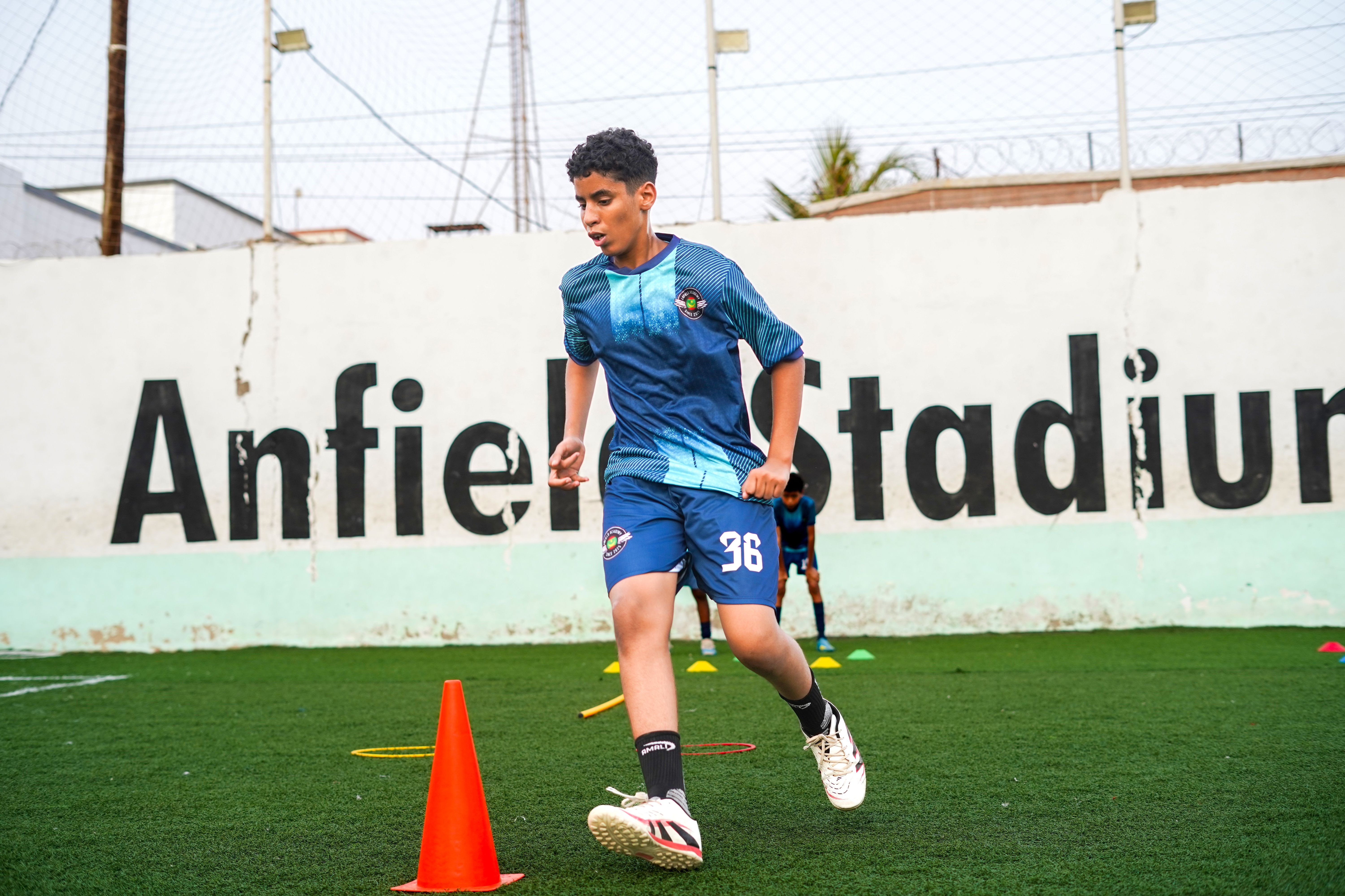 Football training image for Taylor Brooks