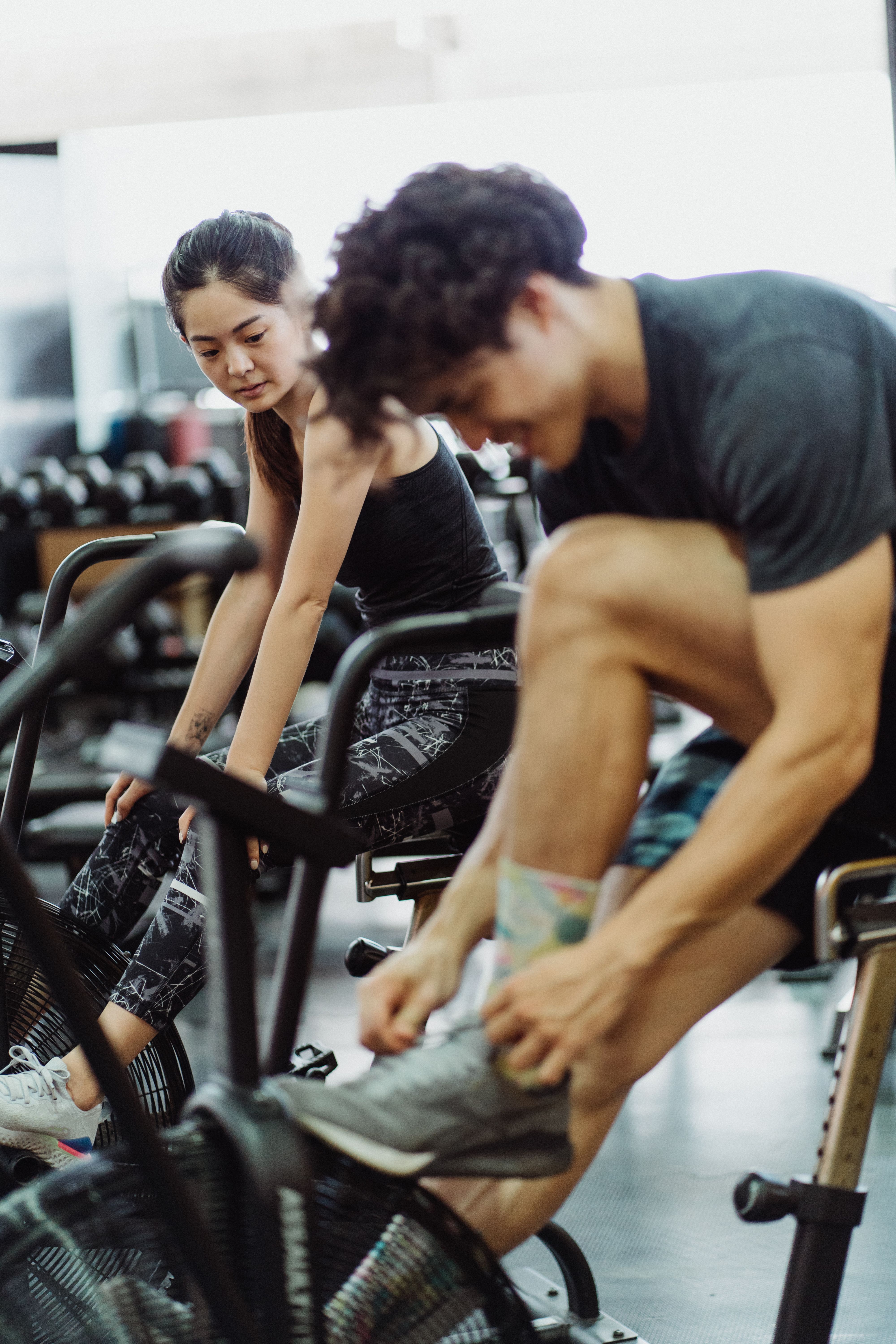 Active client supported by practical nutrition habits