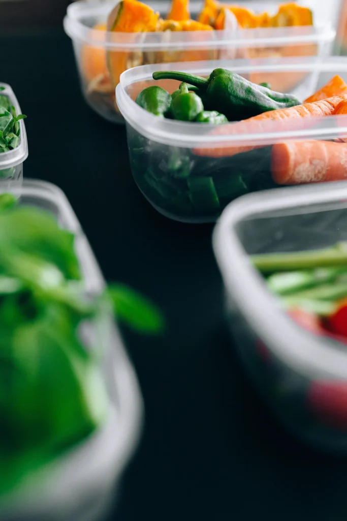 Nutritionist and client reviewing a healthy eating plan