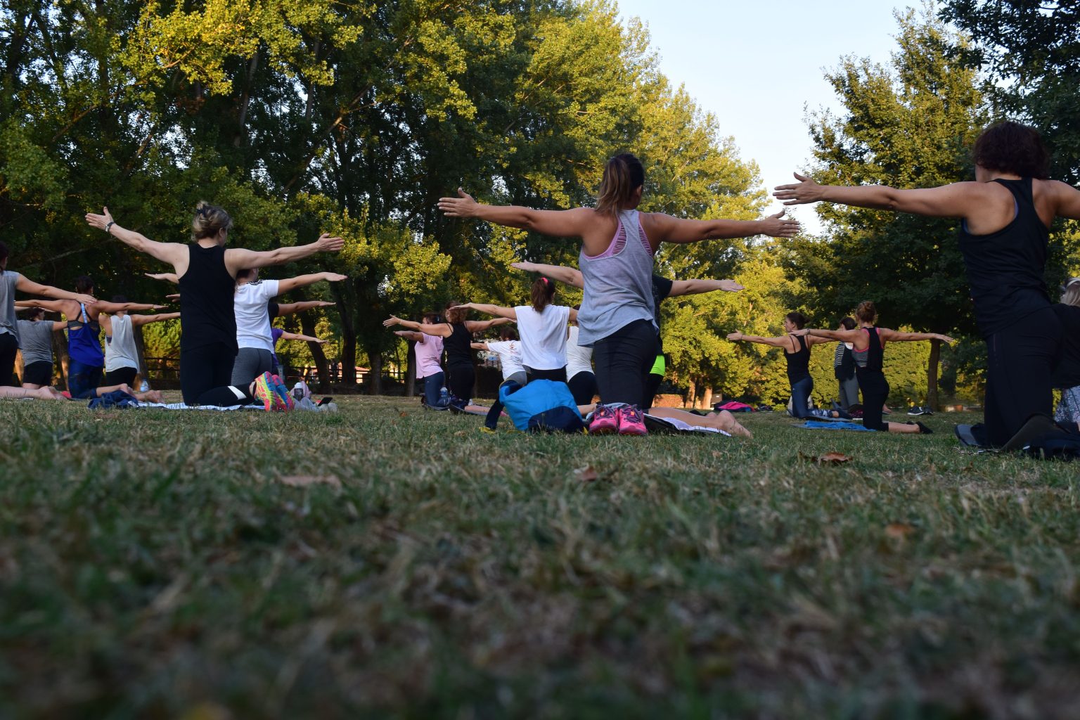 Outdoor Bootcamp strength challenge session
