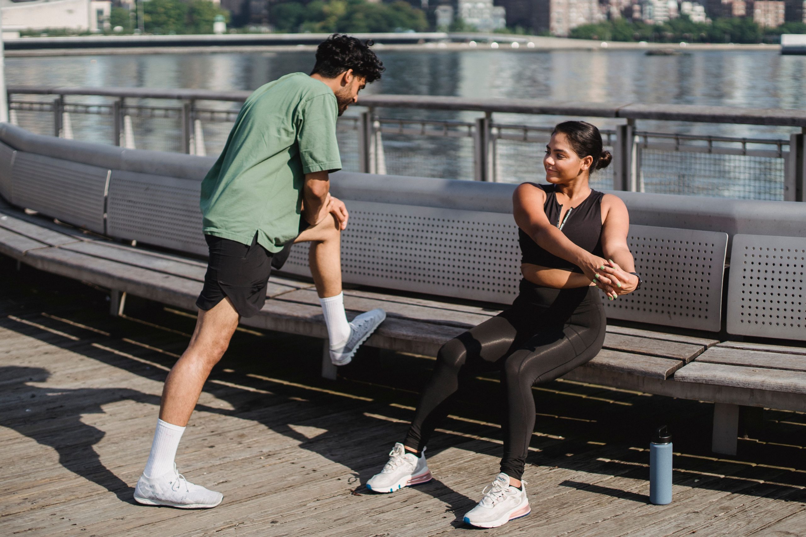 Outdoor bootcamp group fitness training 10