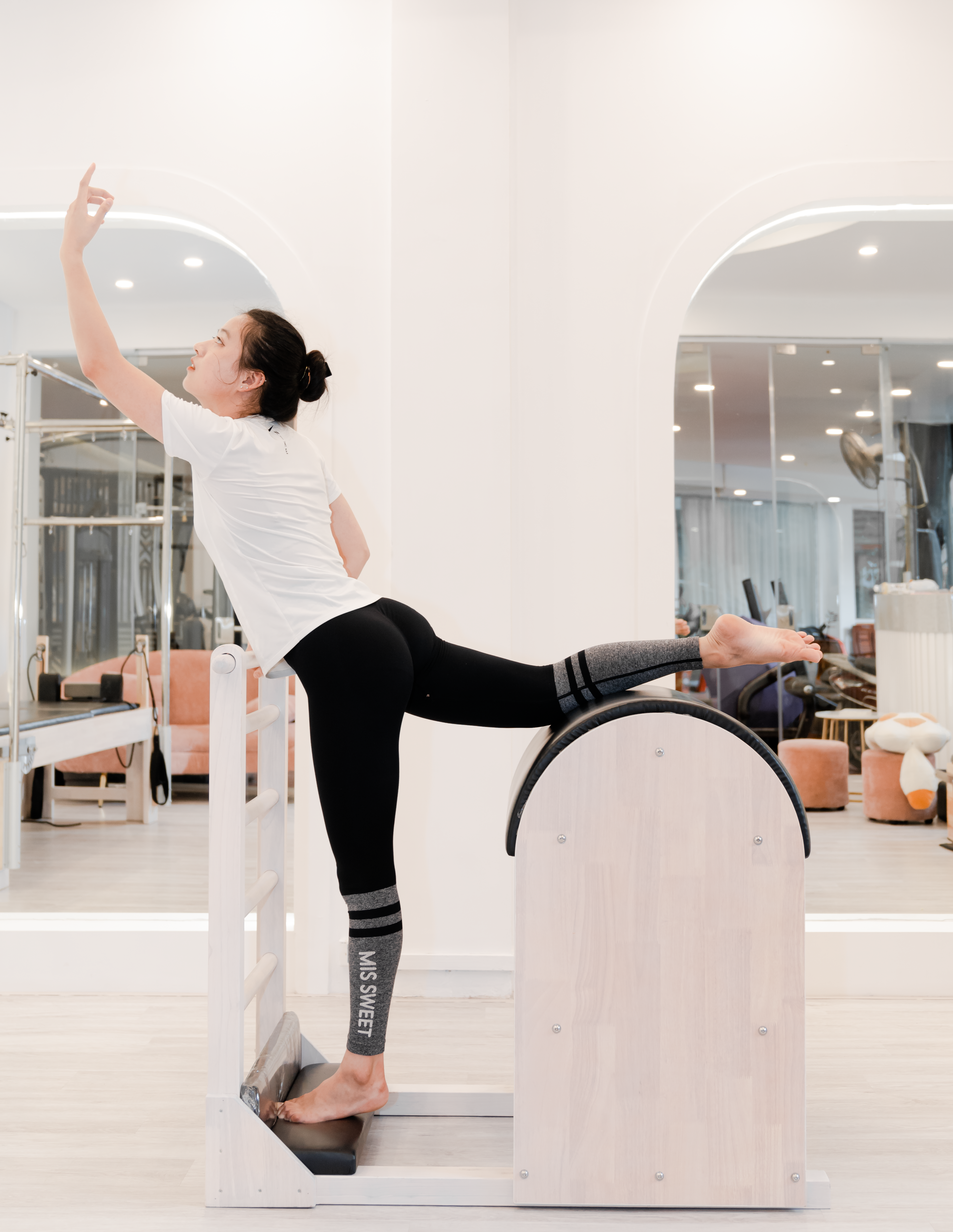 Pilates reformer studio training 6