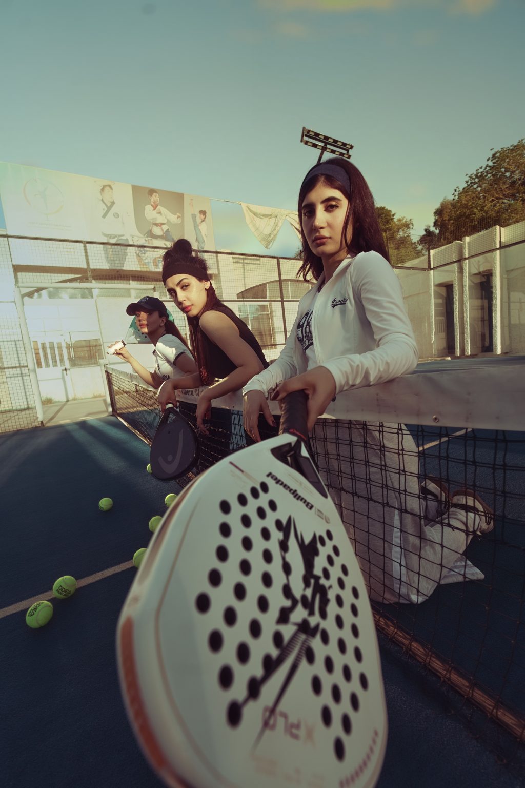Paddle court action