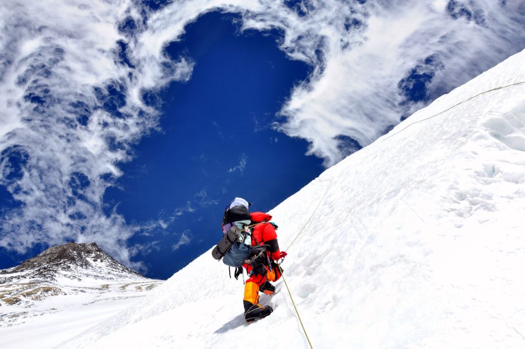 Altitude Training Gym – mountain climber summit