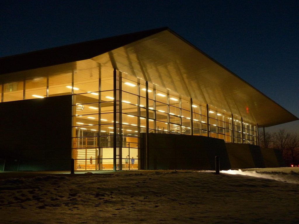 Night Owl Gym – gym at night empty