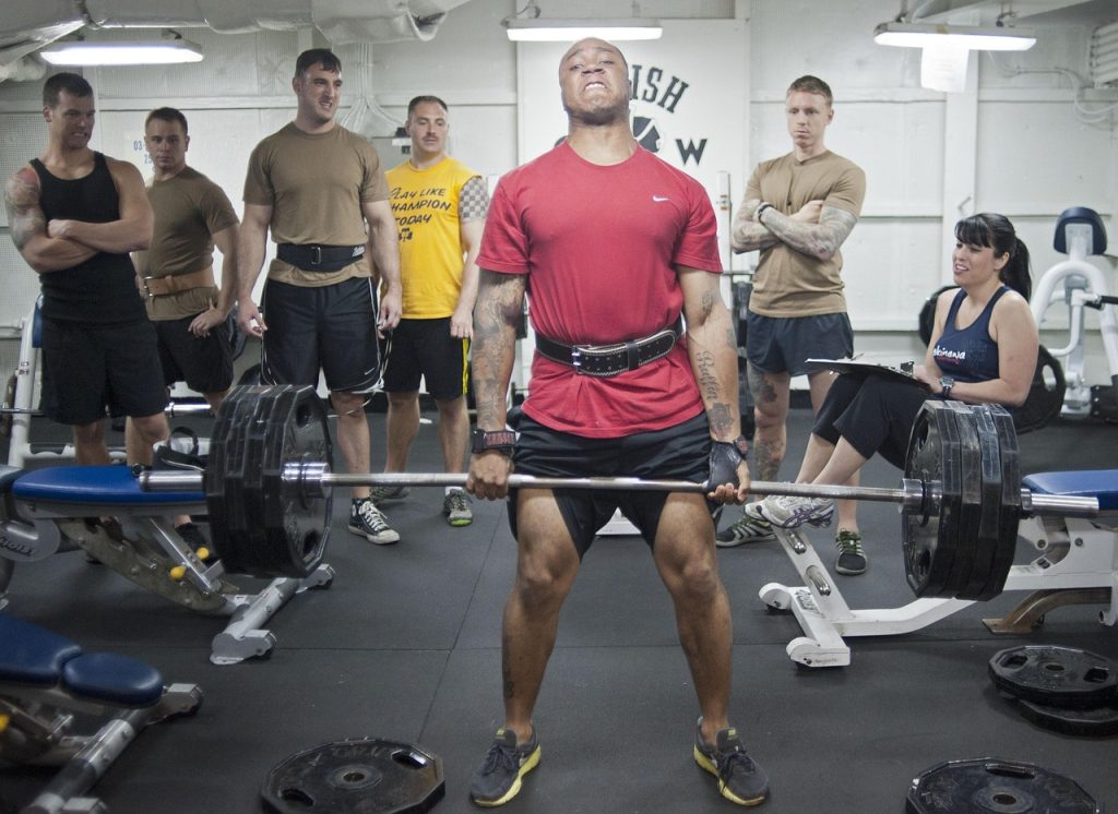 Old-School Iron Gym – old school gym barbells