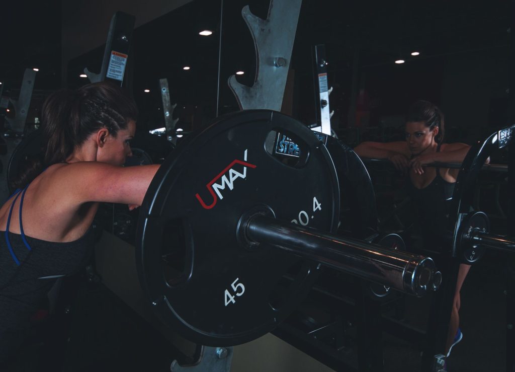 Weight Loss Gym – woman gym workout weight training