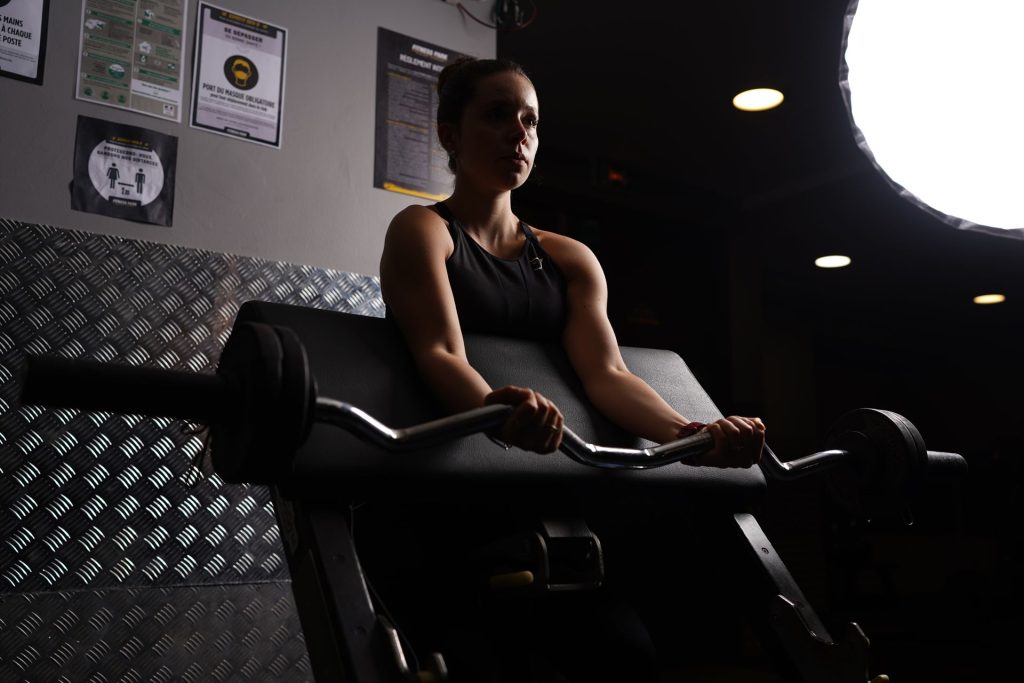 Weight Loss Gym – woman gym workout weight training