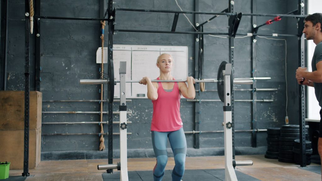 Weight Loss Gym – woman gym workout weight training
