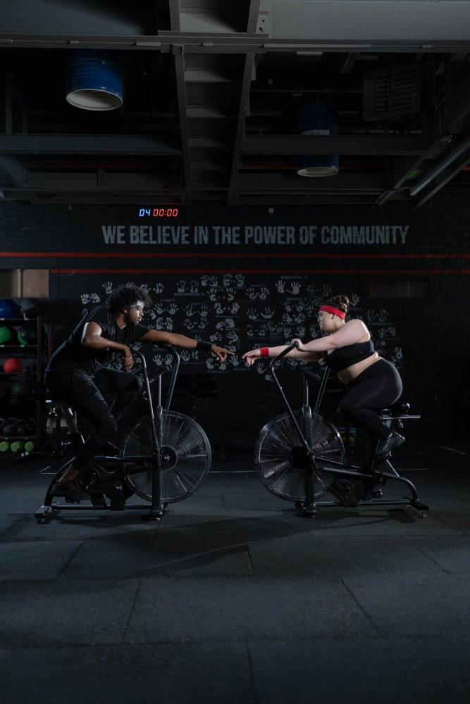 Corporate Fitness Center Inner Collage
