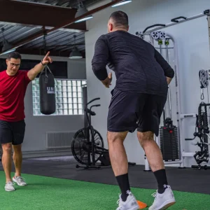 Coach-led outdoor conditioning workout
