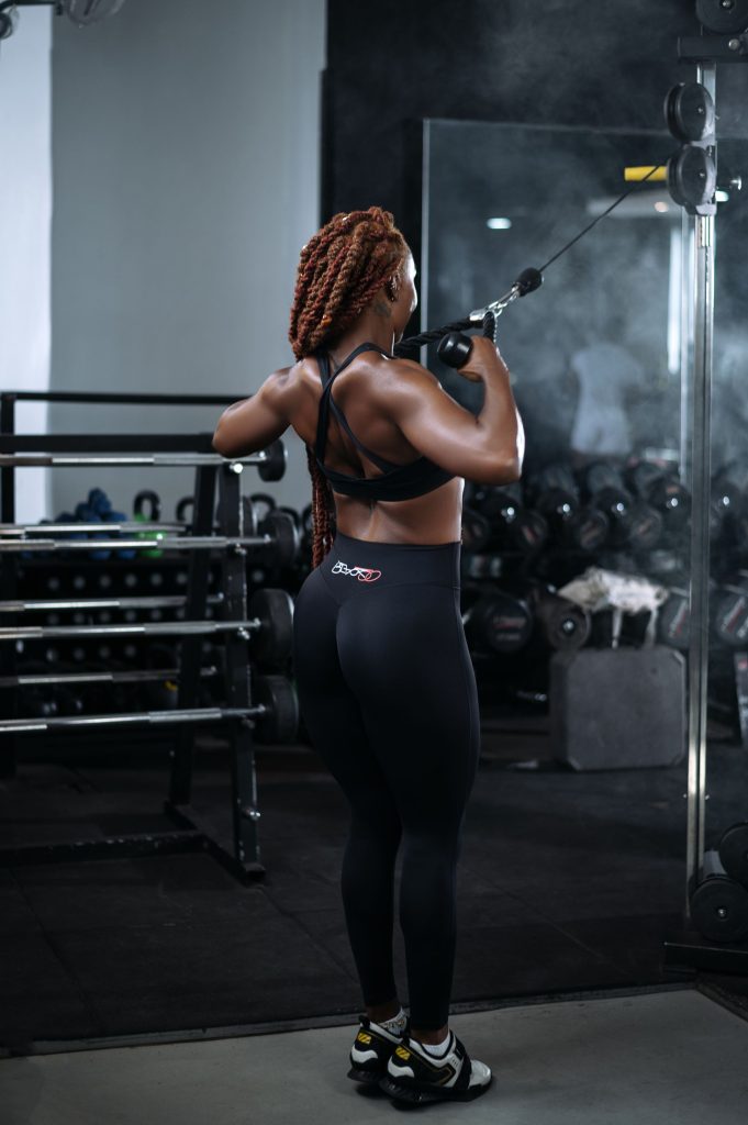 Active client supported by practical nutrition habits
