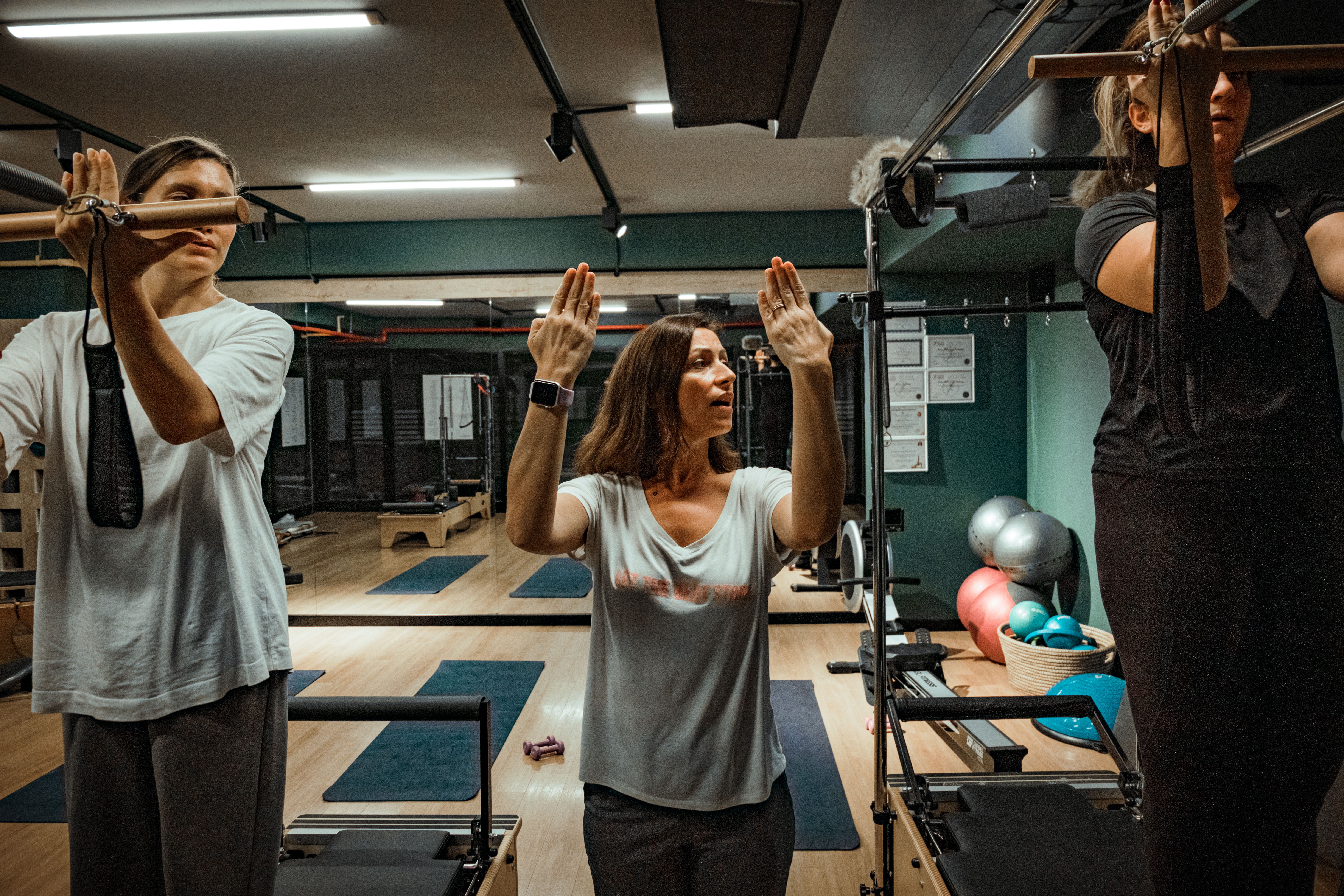 Pilates reformer studio training 7