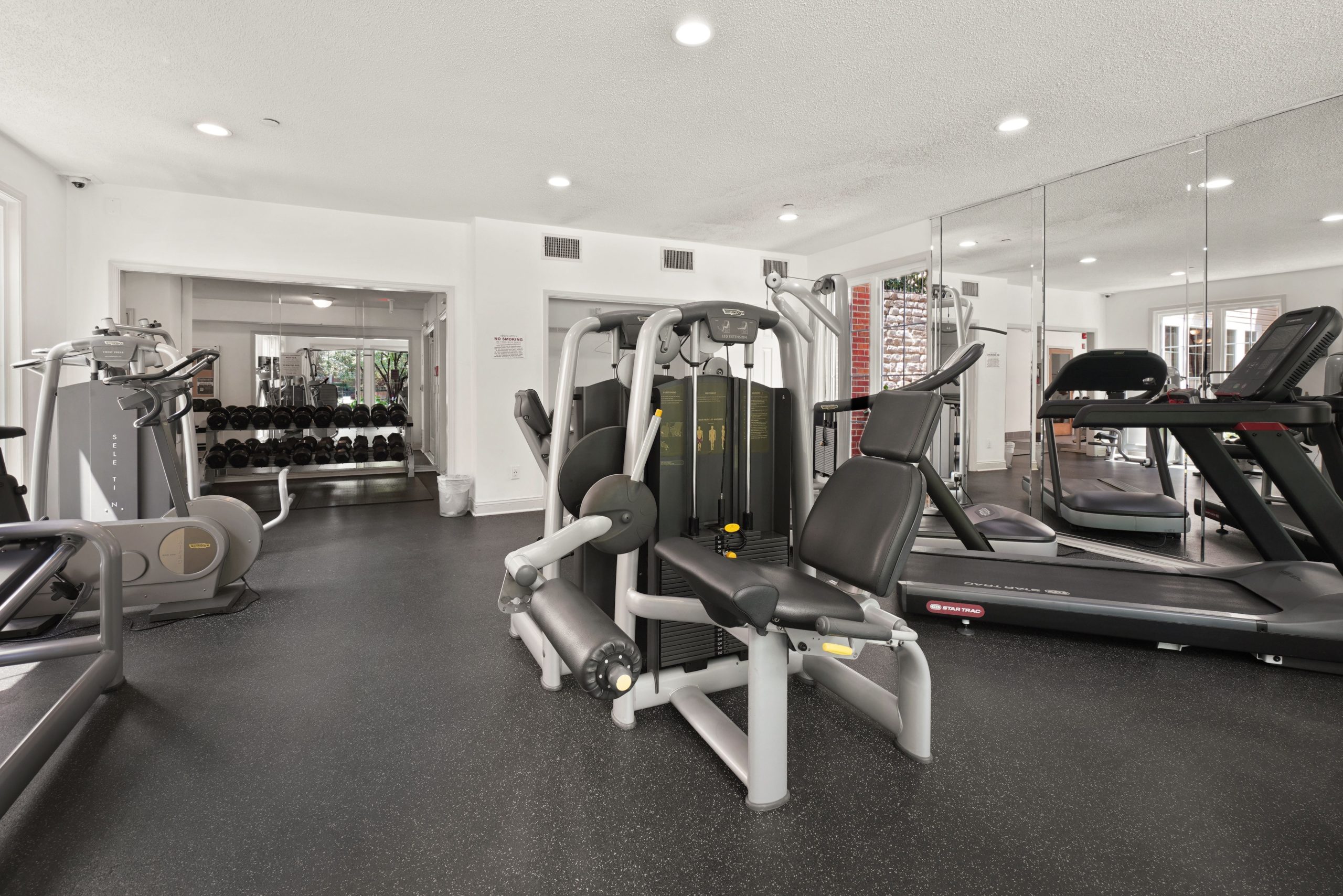 Train before sunrise, after work or whenever your schedule finally opens up. 3