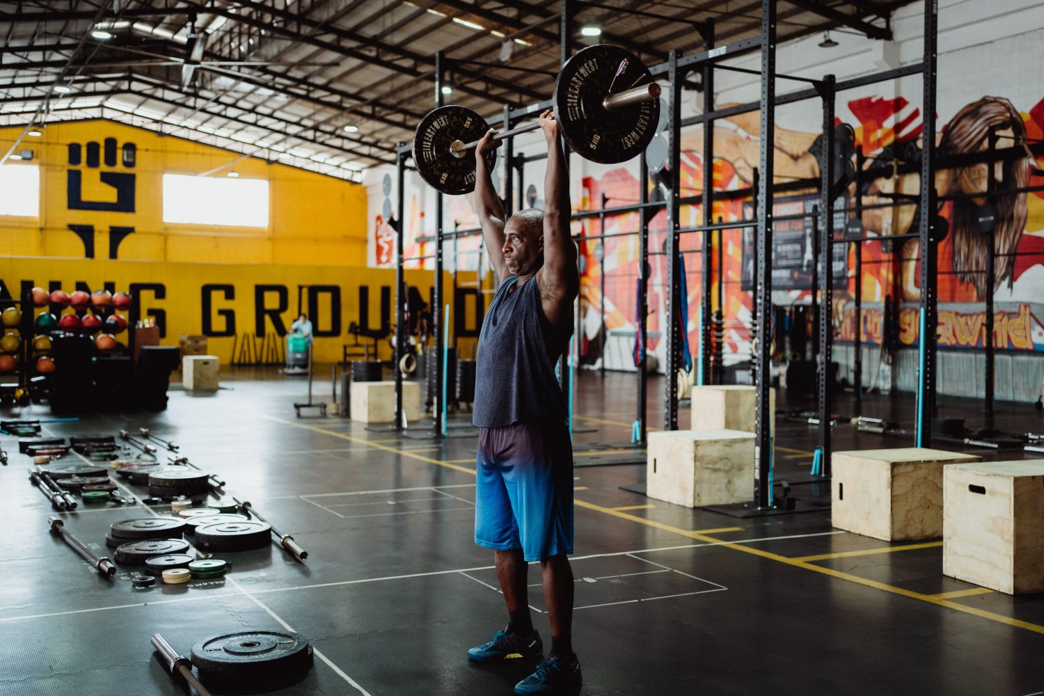 Olympic Weightlifting Gym Home 1 Slide 3