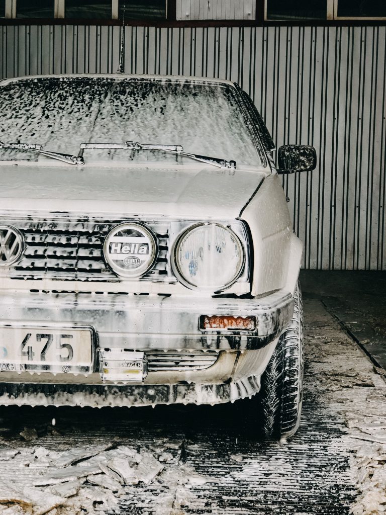 Foam car wash