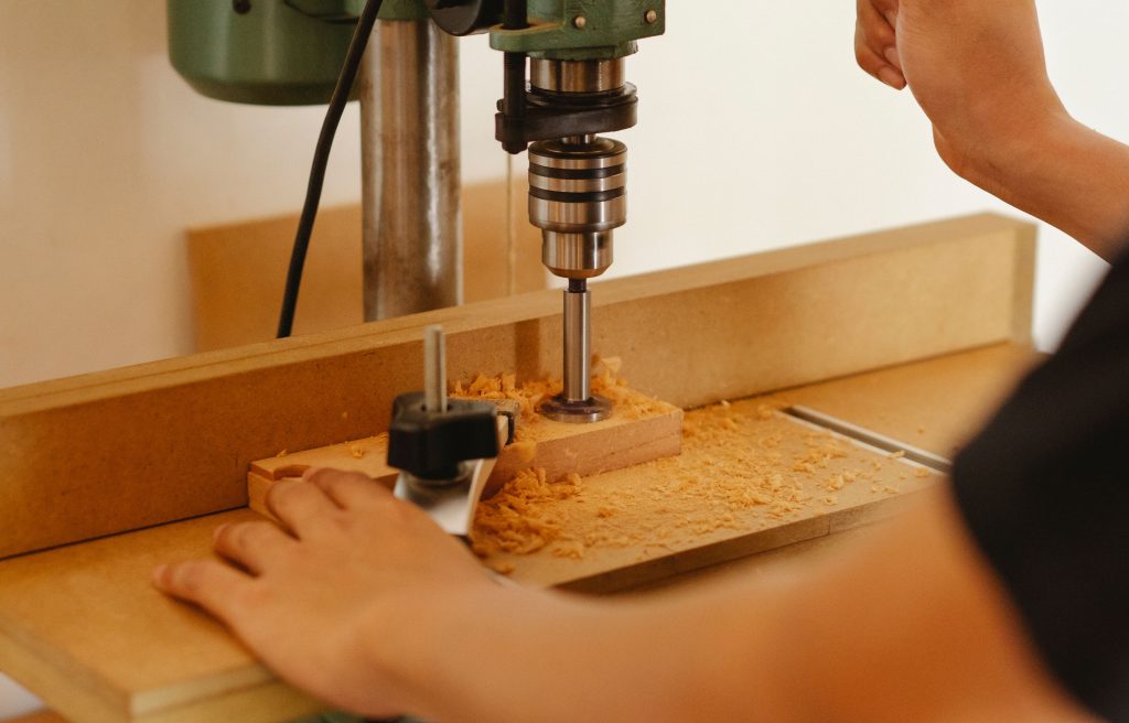 Woodworking tools and timber
