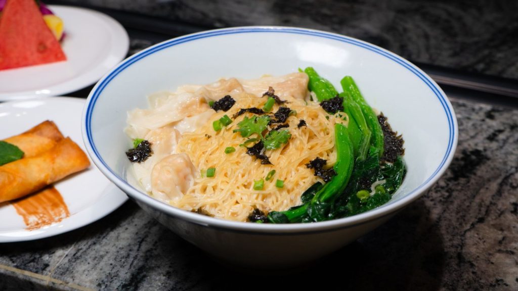 Nexolume Chinese Restaurant & Online Dining Chinese noodles vegetables and dumplings