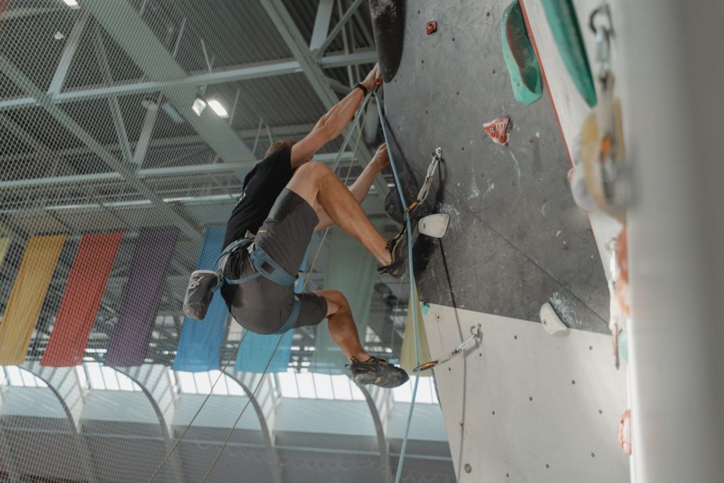 Nexolume Climbing Climber Hanging Wall