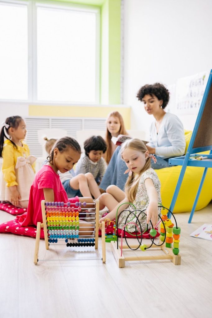 Nexolume Day Care Day Care Learning With Abacus