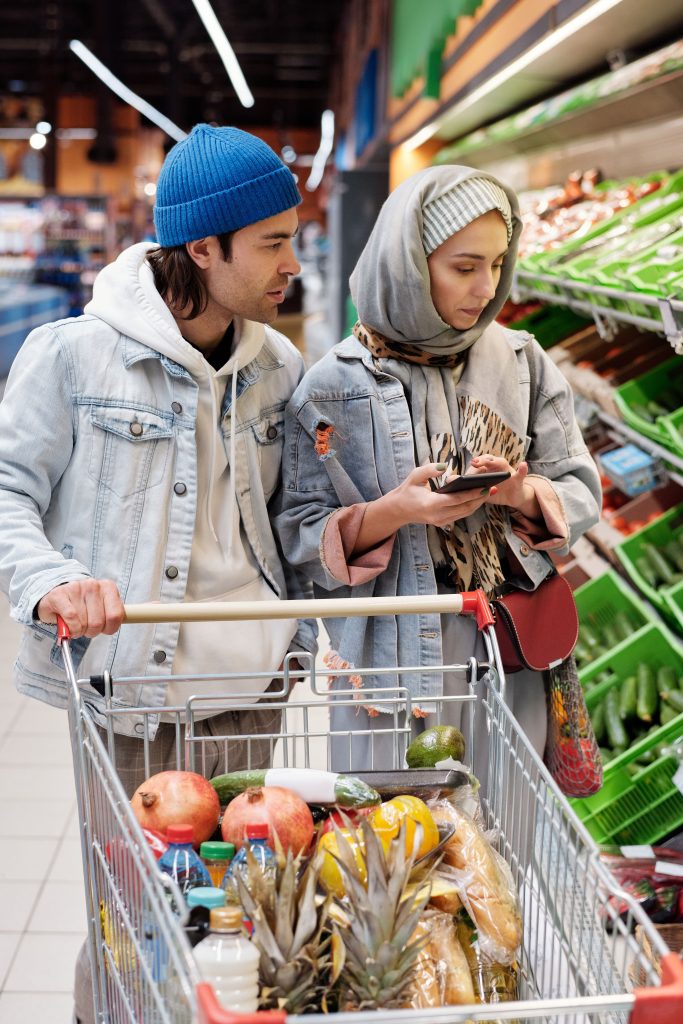 Grocery & Essentials product view