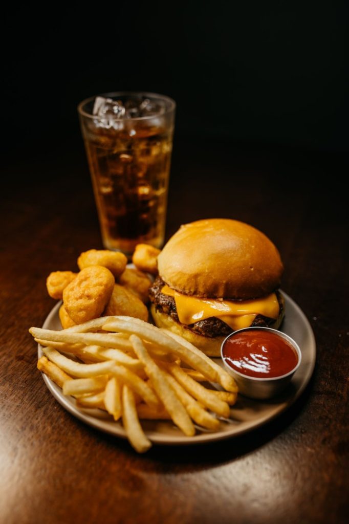 Nexolume Fast Food & Online Delivery burger fries and nuggets restaurant