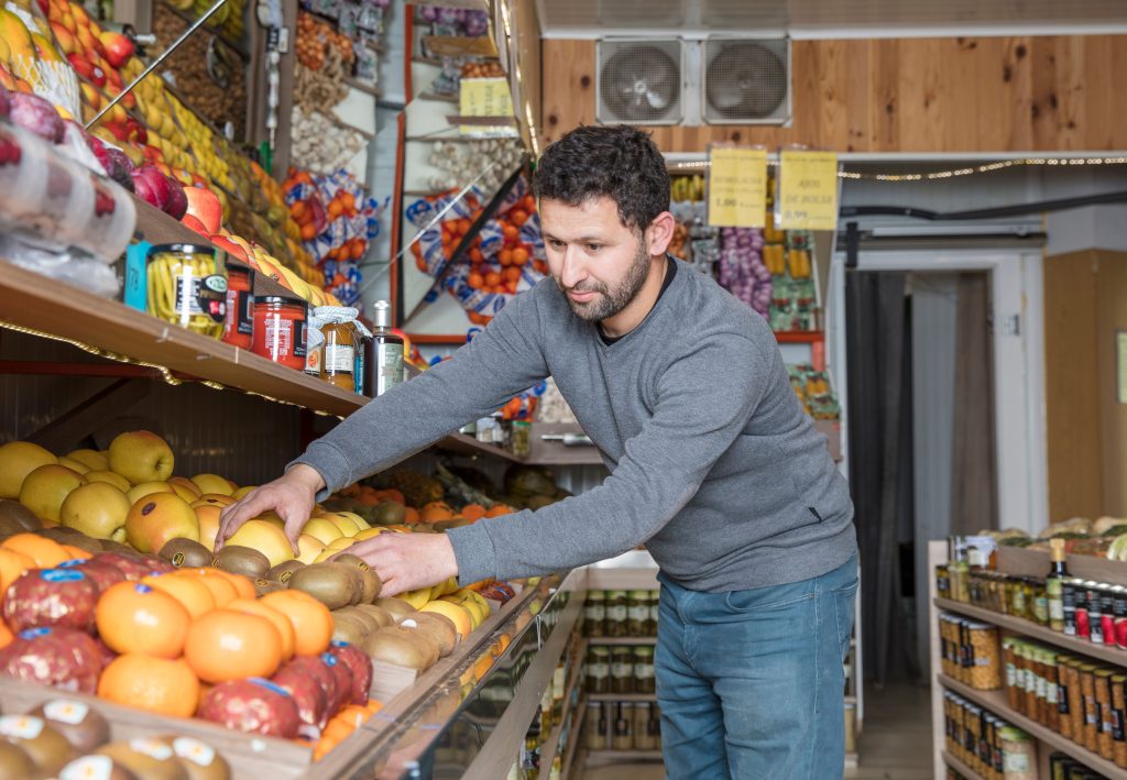 Fresh food selection