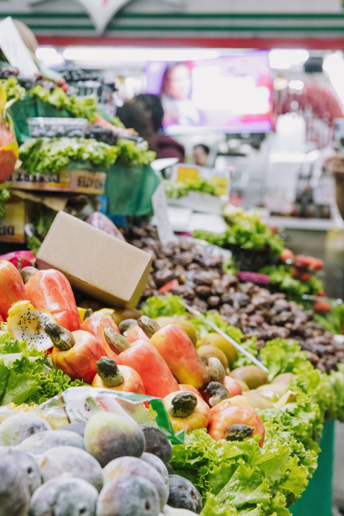 Local market produce