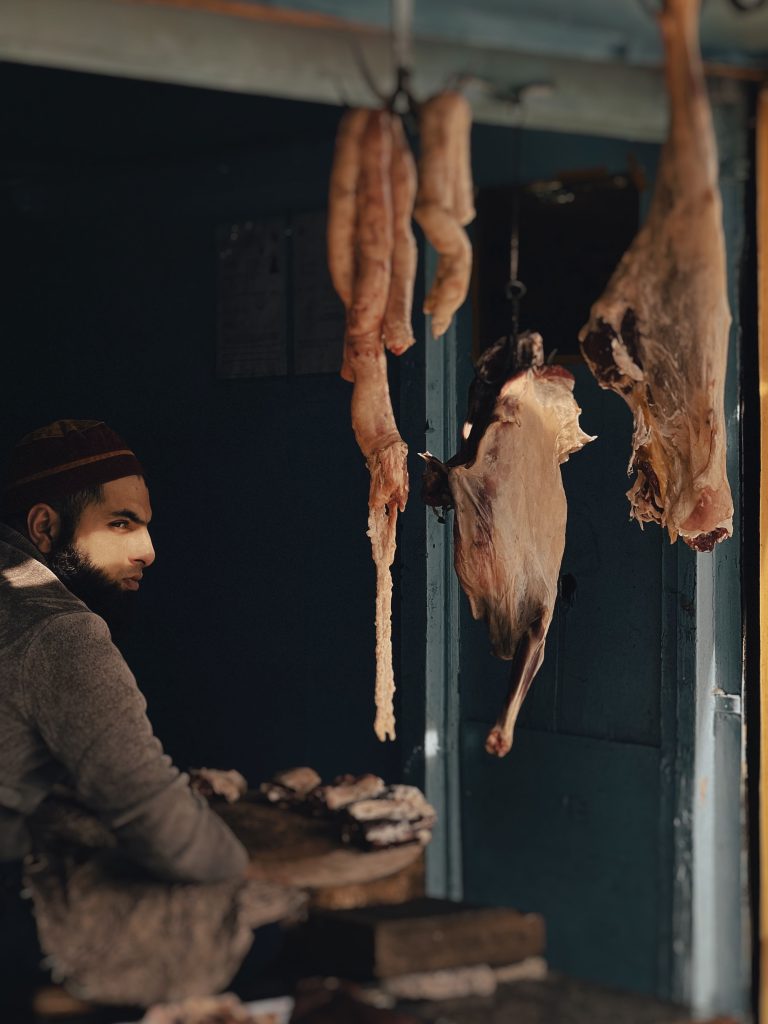 Professional butcher