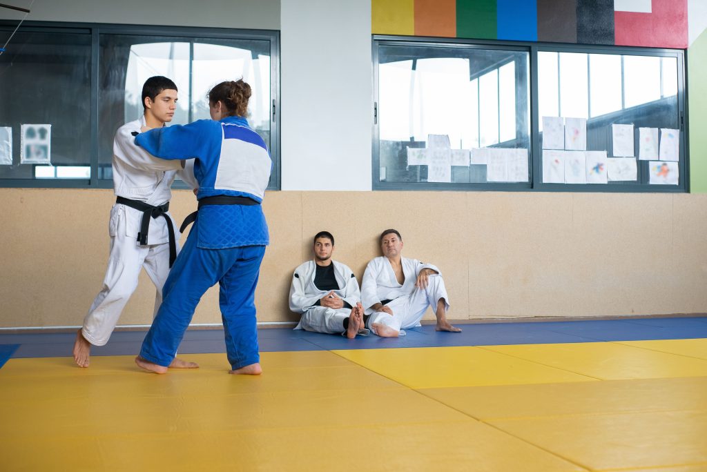Martial arts class