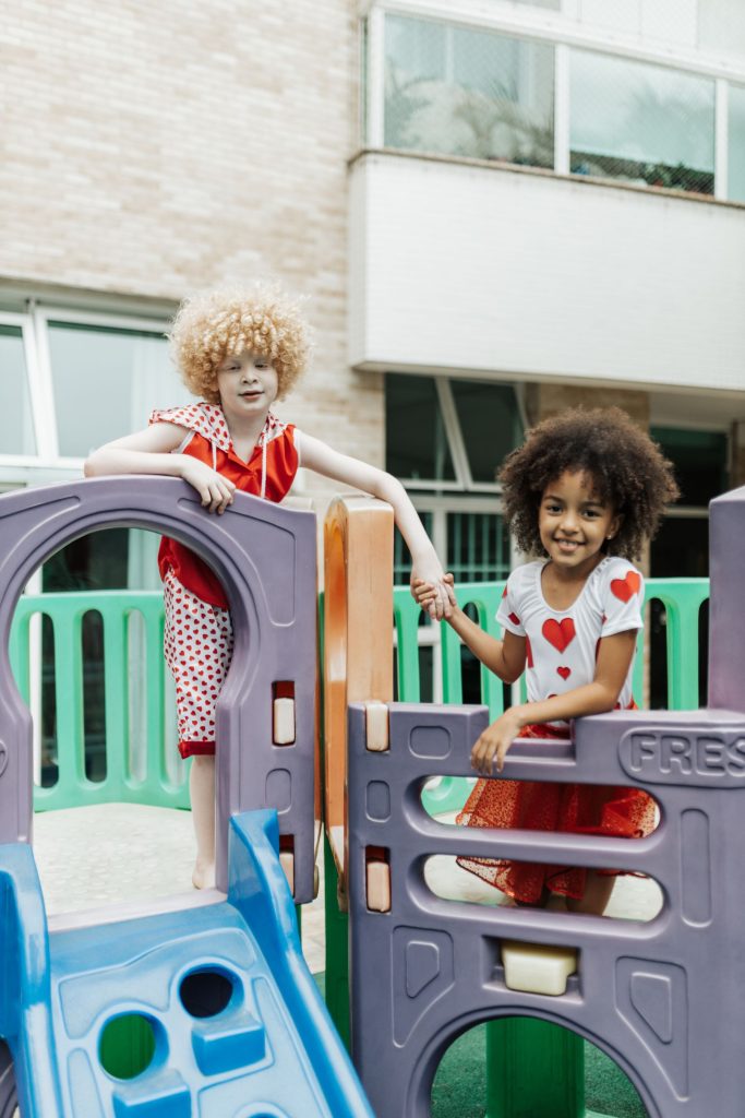 Kids birthday party playground