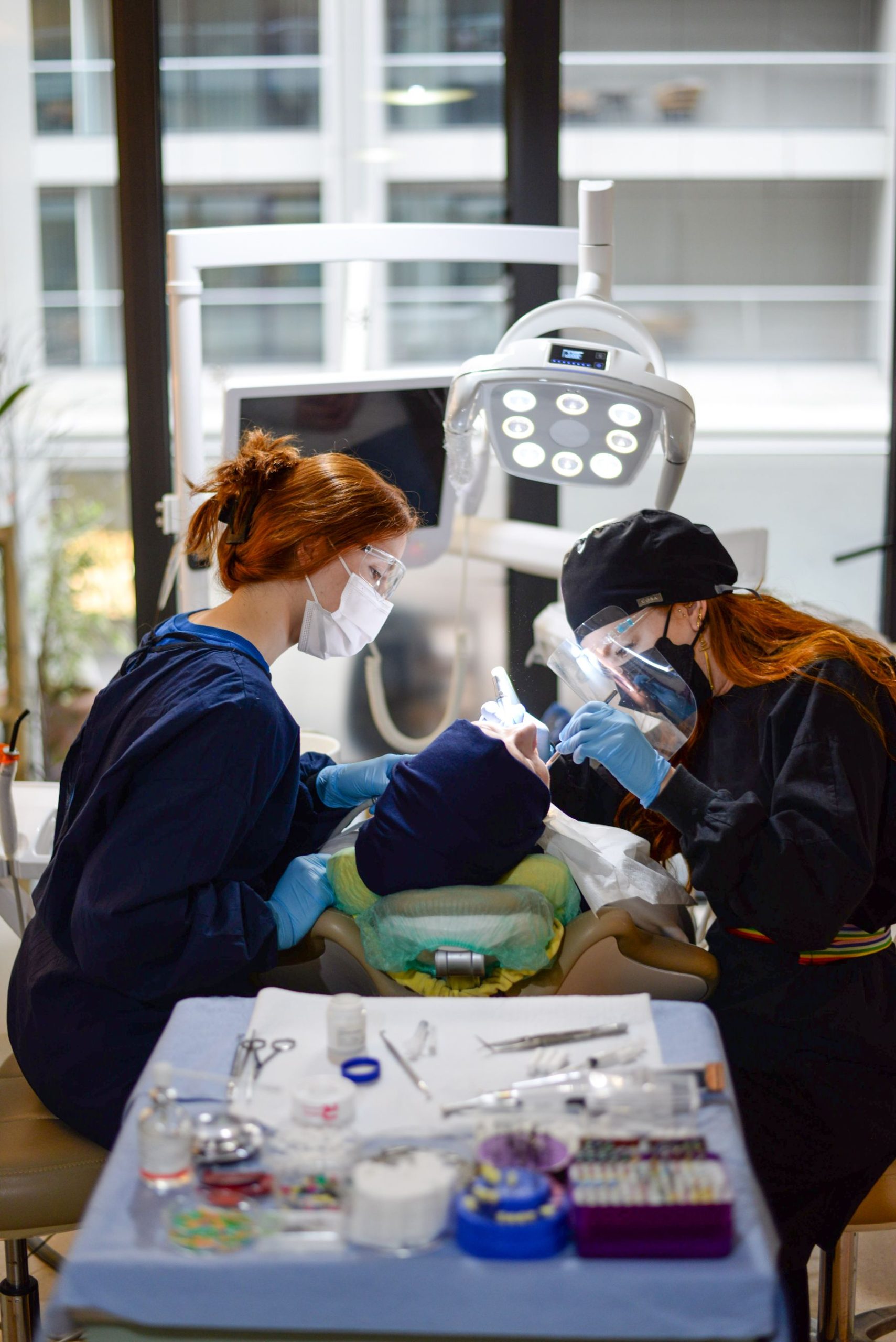 Specialists prepared before theatre.