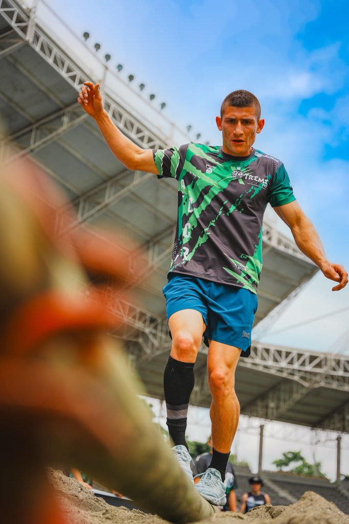 Obstacle training session