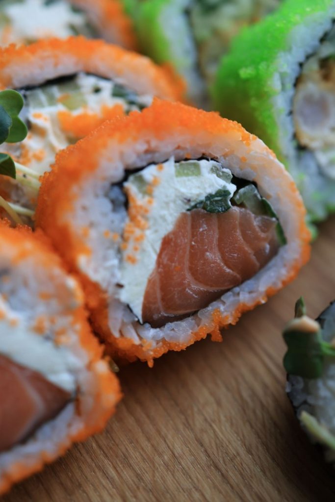 Nexolume Seafood & Sushi Restaurant fresh salmon sushi
