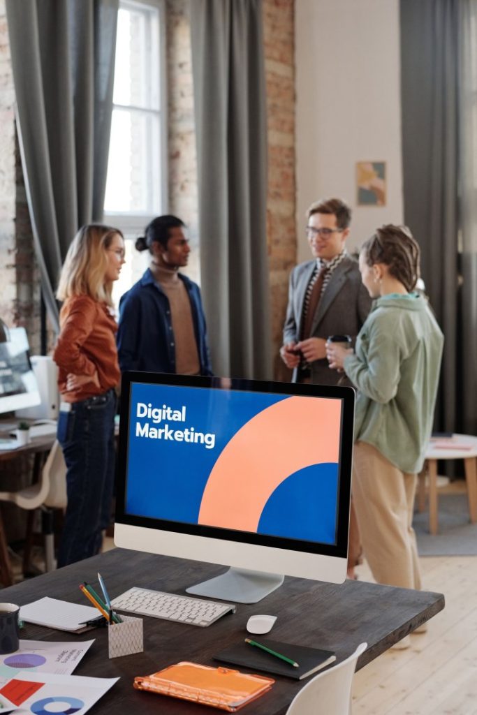 Nexolume SEO, Website Development & Digital Marketing digital marketing team discussing strategy