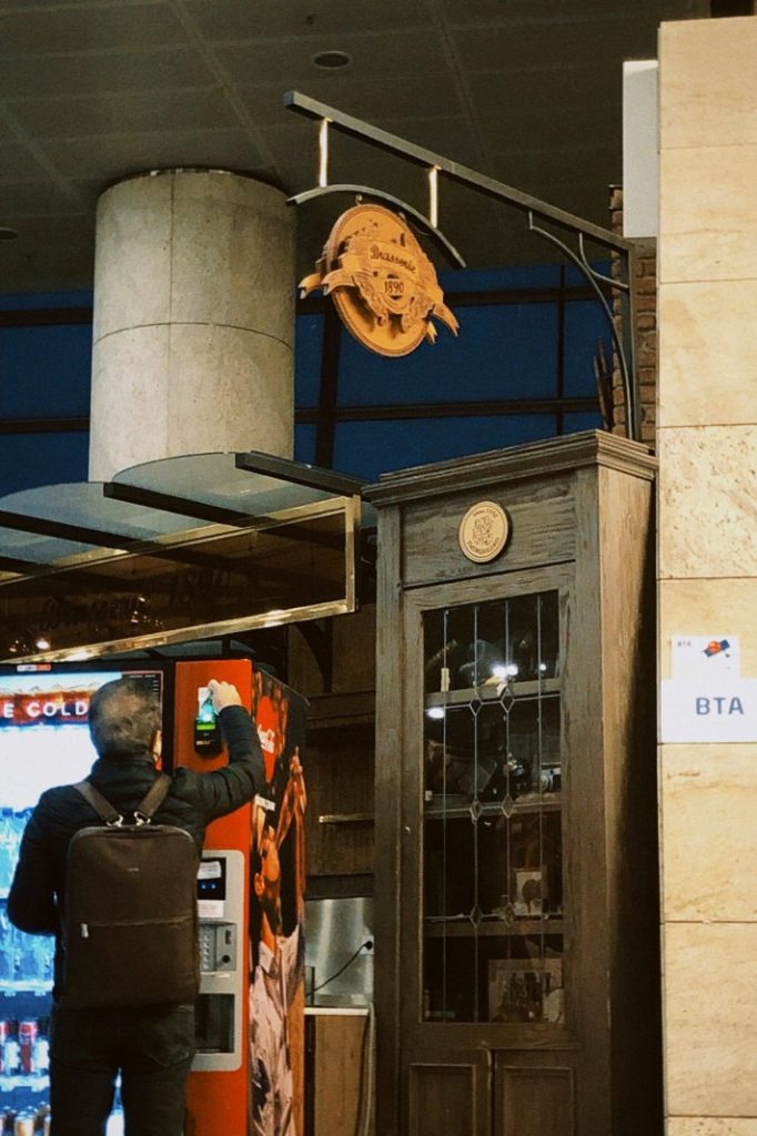 Nexolume Vending Machine Owner & Management System person using vending machine