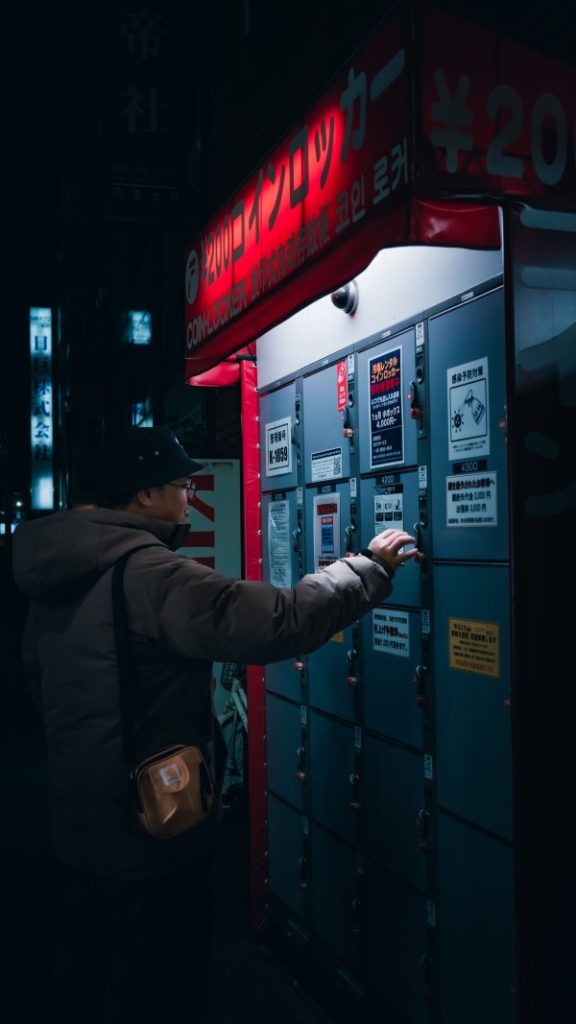 Nexolume Vending Machine Owner & Management System vending machine in city at night
