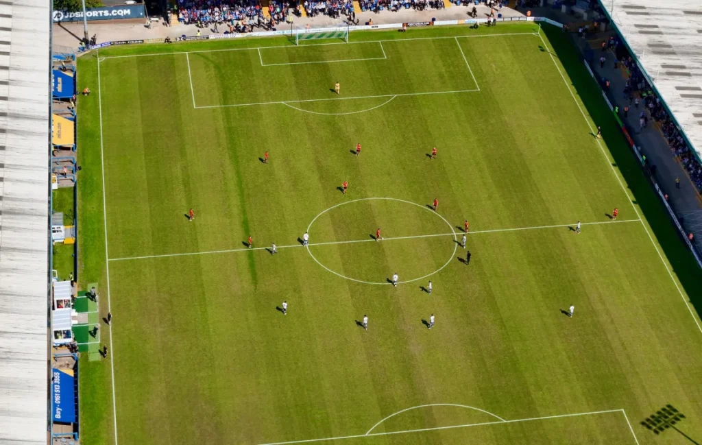 National Team football website demo