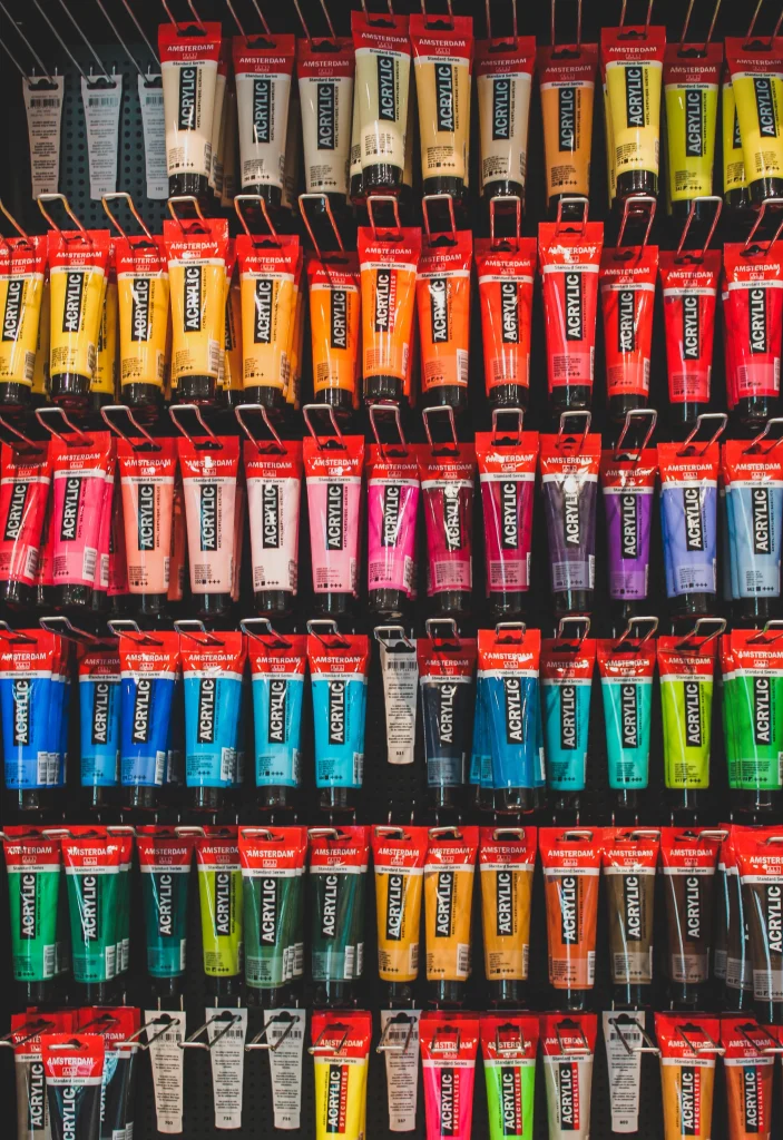 Art & Craft Supplies Curated Products Collection Shopping Display Ecommerce Lifestyle