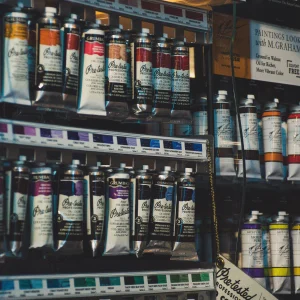 Art & Craft Supplies Store Product Display