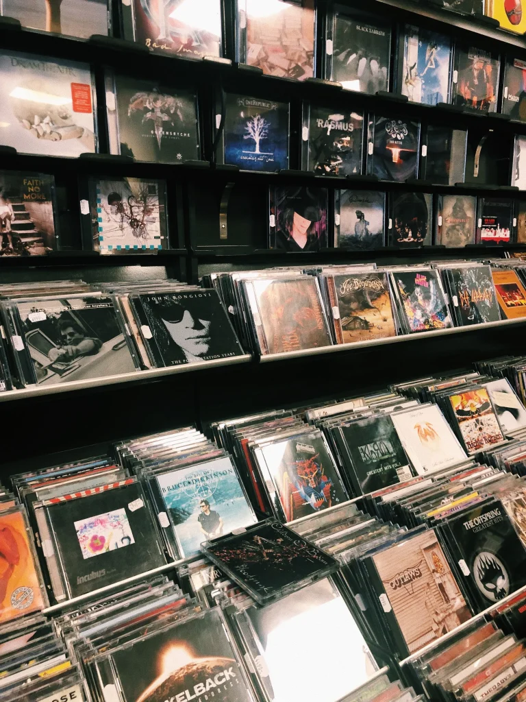 Audio & Music Downloads Store Product Display